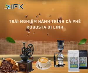 IFK Garden - Trai nghiem hanh trinh ca phe Robusta Di Linh