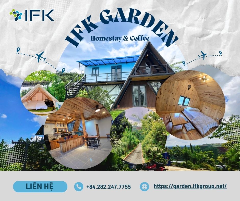 IFK GARDEN – Homestay & Coffee giữa lòng Di Linh, Lâm Đồng